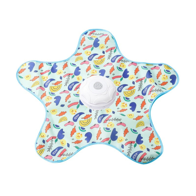 KFX-4718653 Electric Cat Toy with Smart Hunting Features - Blue Fish & White Seaweed Set