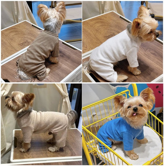 KFX-4720445 Comfortable Cotton Pajamas for Small Dogs in Various Colors