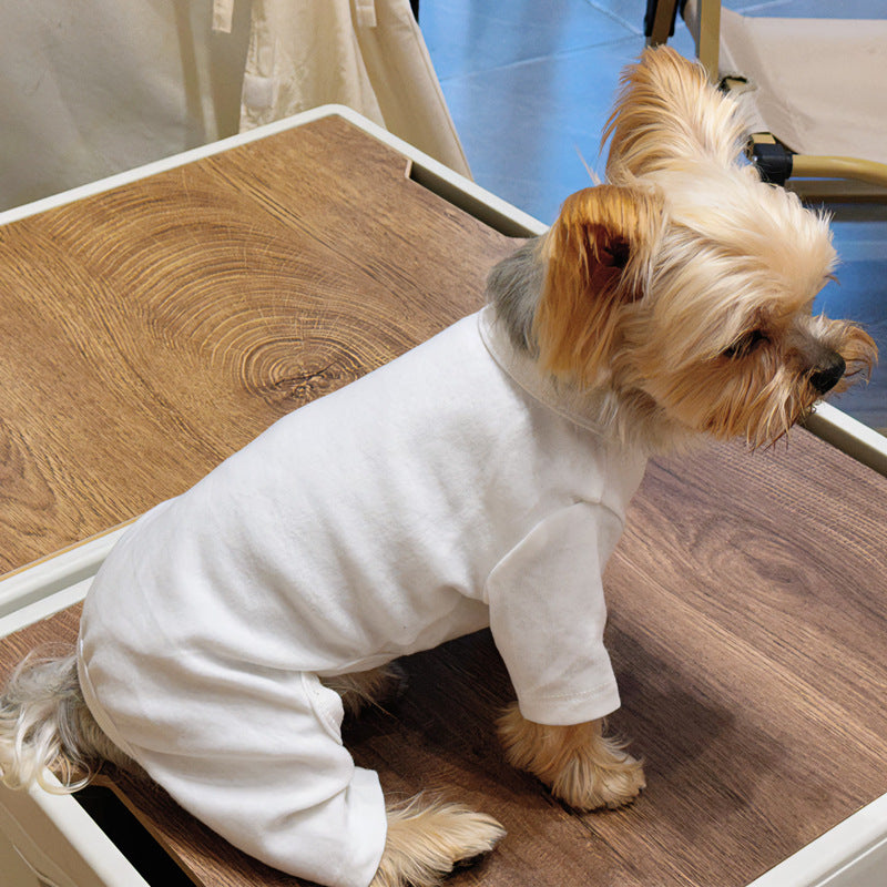 KFX-4720445 Comfortable Cotton Pajamas for Small Dogs in Various Colors