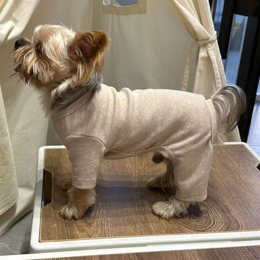 KFX-4720445 Comfortable Cotton Pajamas for Small Dogs in Various Colors