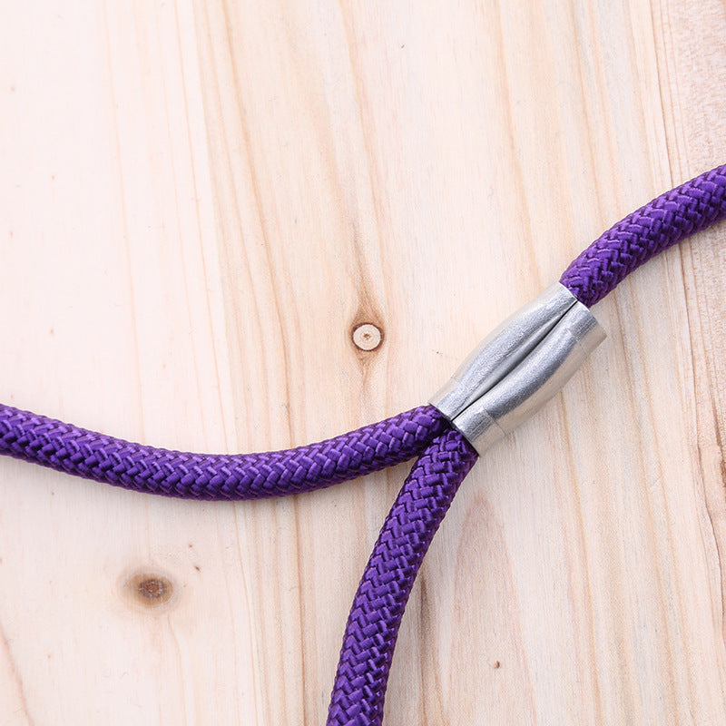 KFX-4723389 Durable Scalable Nylon Leash for Small to Medium Dogs - Available in Multiple Colors