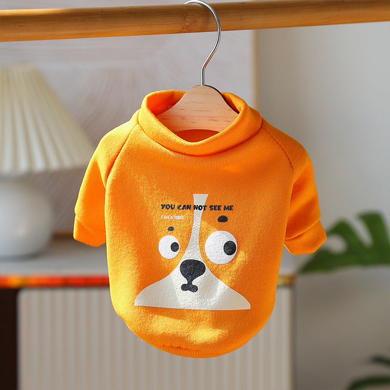 KFX-4724669 Warm and Stylish Dog Clothing in Vibrant Colors – Features Polyester Material and Fun Animal Prints