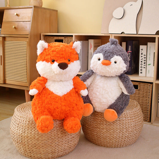 KFX-4734781 Cozy Gray Elephant Plush Toy for Teens - 25cm and 35cm Options Available