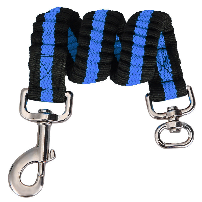 KFX-4734909 Reflective Elastic Dog Leash Extension Belt – Nylon, Scalable, 2.5*37-45cm, Various Colors