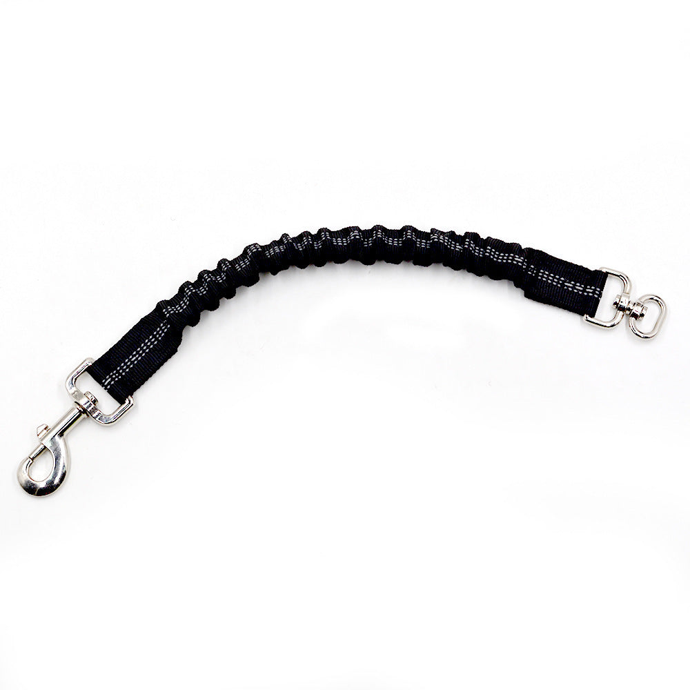 KFX-4734909 Reflective Elastic Dog Leash Extension Belt – Nylon, Scalable, 2.5*37-45cm, Various Colors