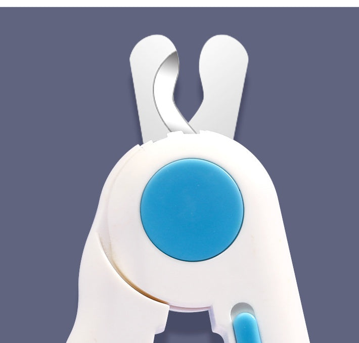 KFX-4738877 LED-Enhanced Nail Clippers for Cats and Dogs - Safe, Quick, Durable Trimming