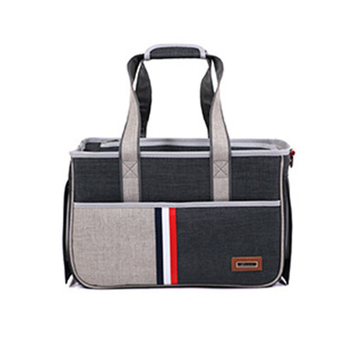 KFX-4743101 Pet Universal Shoulder Bag - Foldable Oxford Cloth Carrier for Pets Up to 12kg - S & L Sizes Available