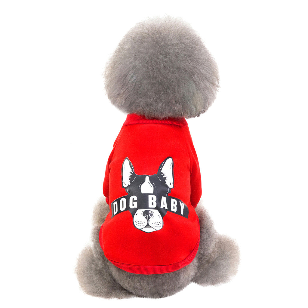 KFX-4750781 Cartoon Fashion Dog Sweater for Small to Large Breeds, Cotton Material