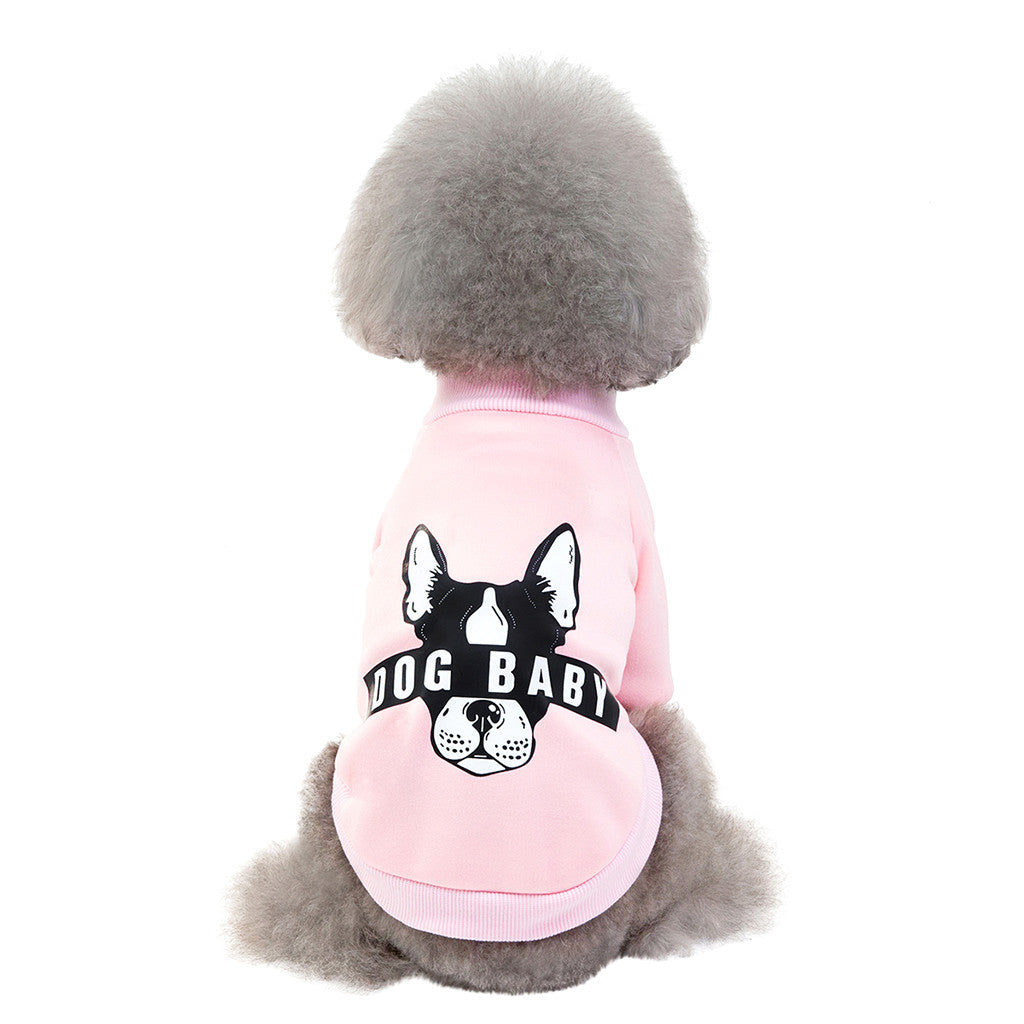 KFX-4750781 Cartoon Fashion Dog Sweater for Small to Large Breeds, Cotton Material