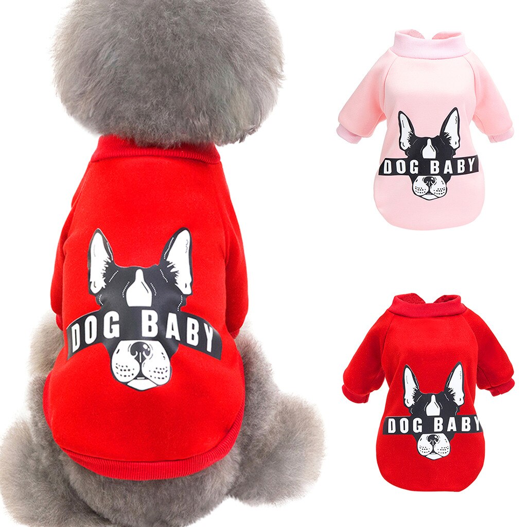 KFX-4750781 Cartoon Fashion Dog Sweater for Small to Large Breeds, Cotton Material