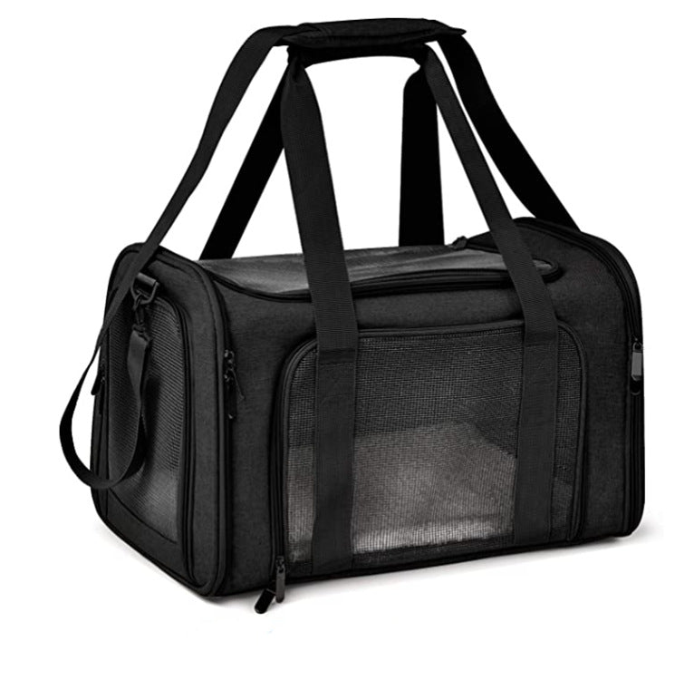 KFX-4758589 Portable Waterproof Pet Carrier Bag with Removable Pad - Two Sizes Available