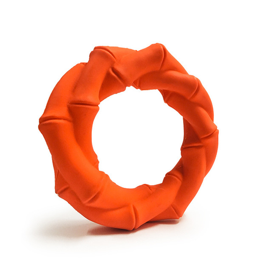 KFX-4760765 Interactive Dog Teething Toy - Natural Rubber Molar Ring for Clean Teeth and Energy Release