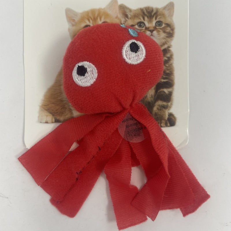 KFX-4761789 Interactive Vocal Octopus Cat Toy for Engaging Playtime