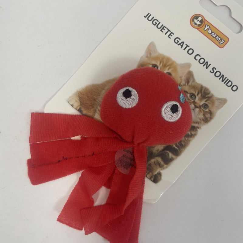 KFX-4761789 Interactive Vocal Octopus Cat Toy for Engaging Playtime
