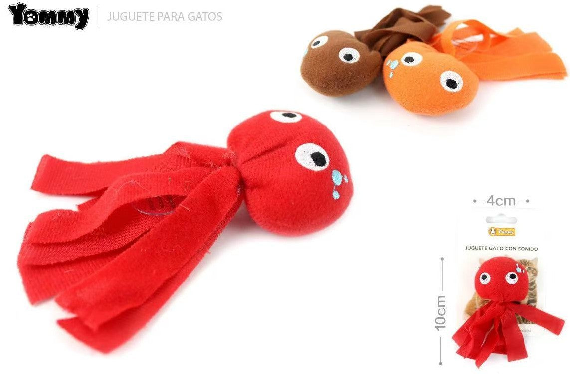 KFX-4761789 Interactive Vocal Octopus Cat Toy for Engaging Playtime