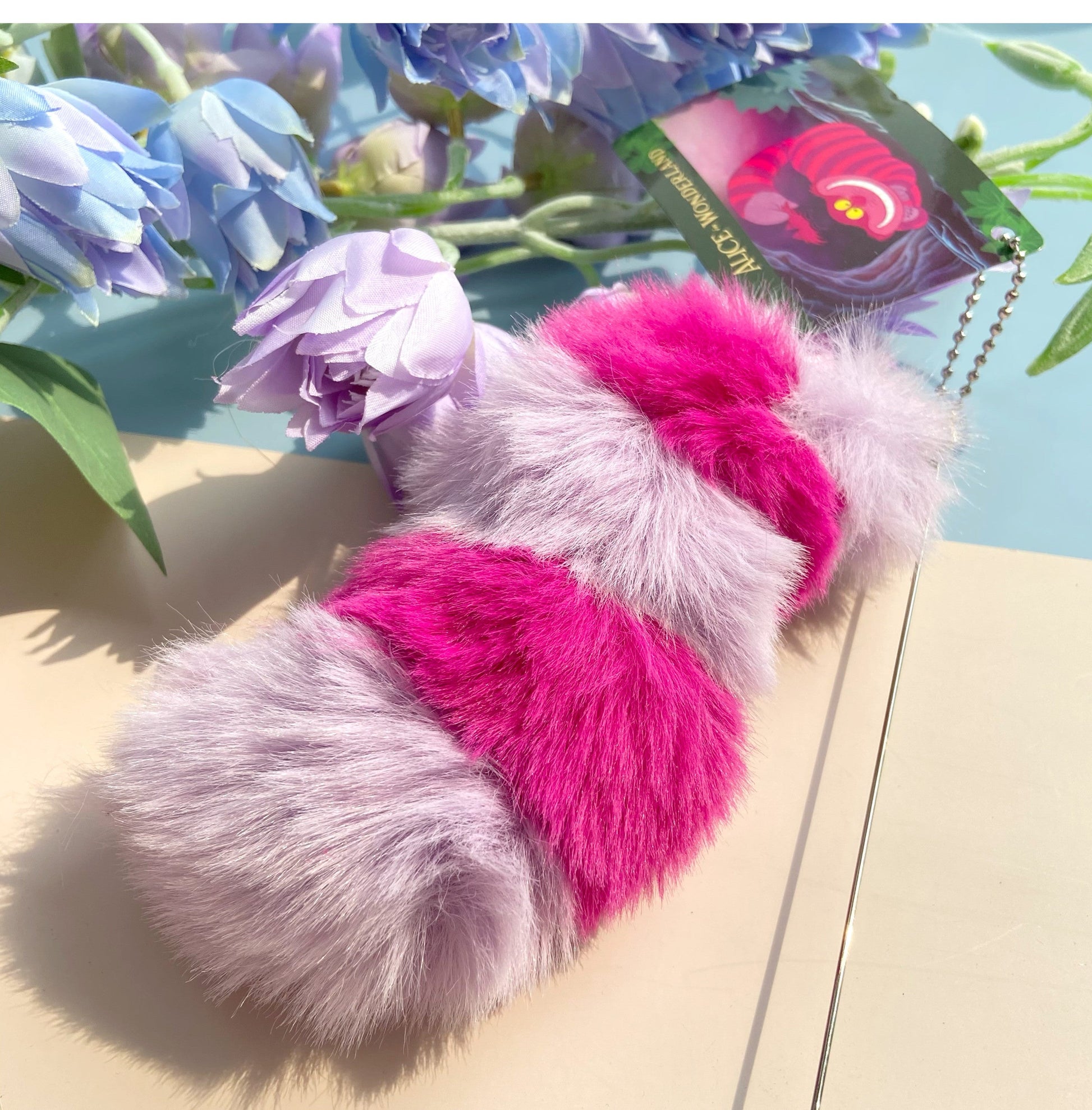 KFX-4762941 Funny Cat Plush Toy with Stick Tail - Sullivan Design, Various Sizes Available
