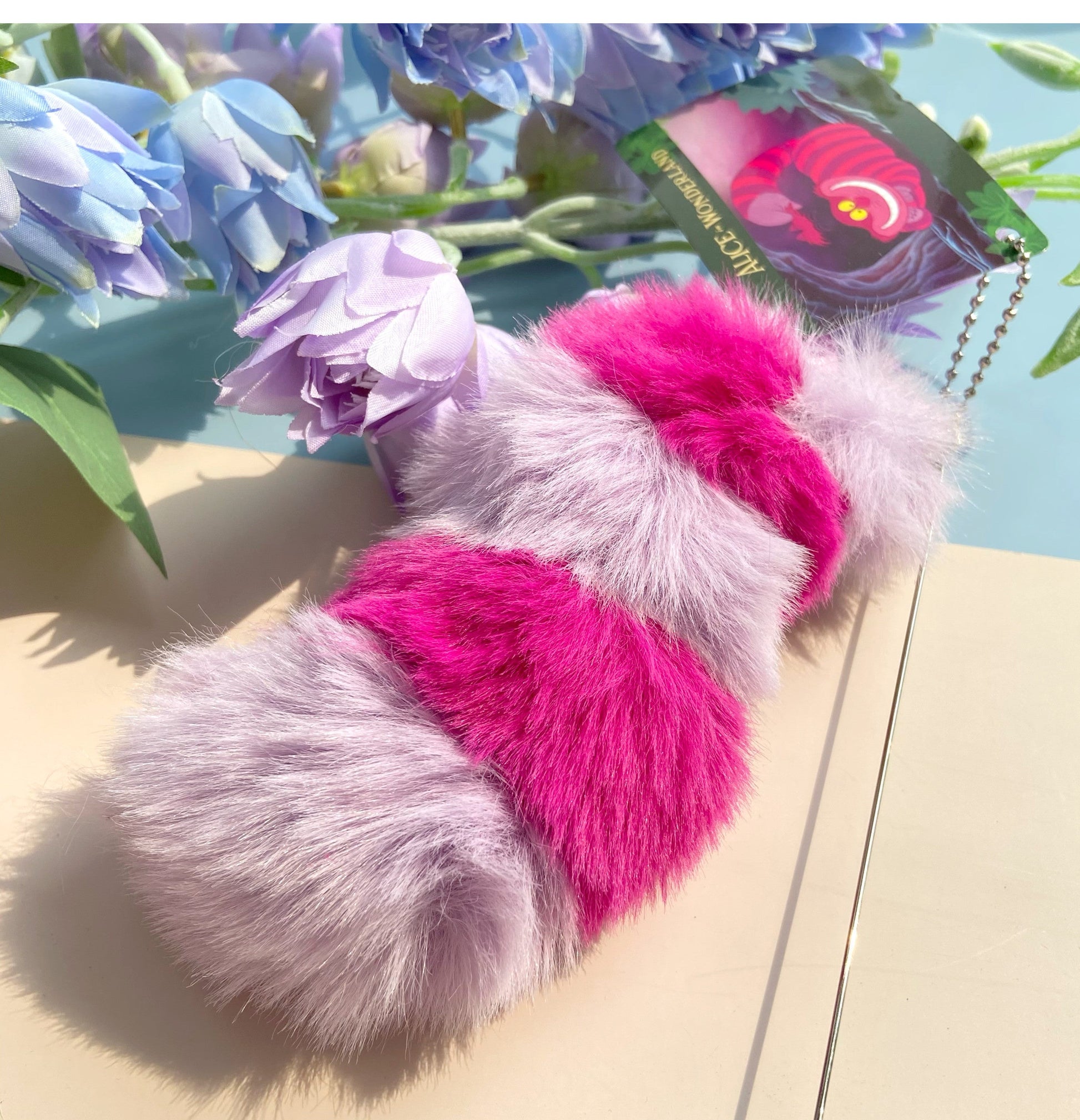 KFX-4762941 Funny Cat Plush Toy with Stick Tail - Sullivan Design, Various Sizes Available