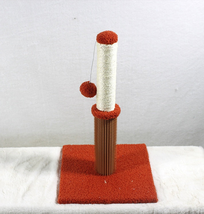 KFX-4763709 Cat Dally Itch Artifact Scratching Column - Plush, Sisal Design for Feline Fun