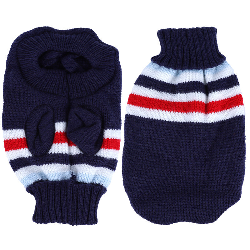 KFX-4765885 Multi-Color Knitting Cat Sweater in Various Patterns for Casual Wear