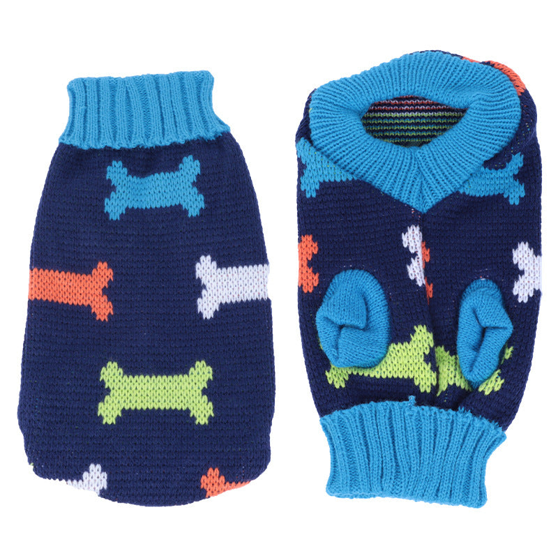 KFX-4765885 Multi-Color Knitting Cat Sweater in Various Patterns for Casual Wear