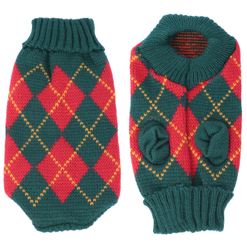 KFX-4765885 Multi-Color Knitting Cat Sweater in Various Patterns for Casual Wear