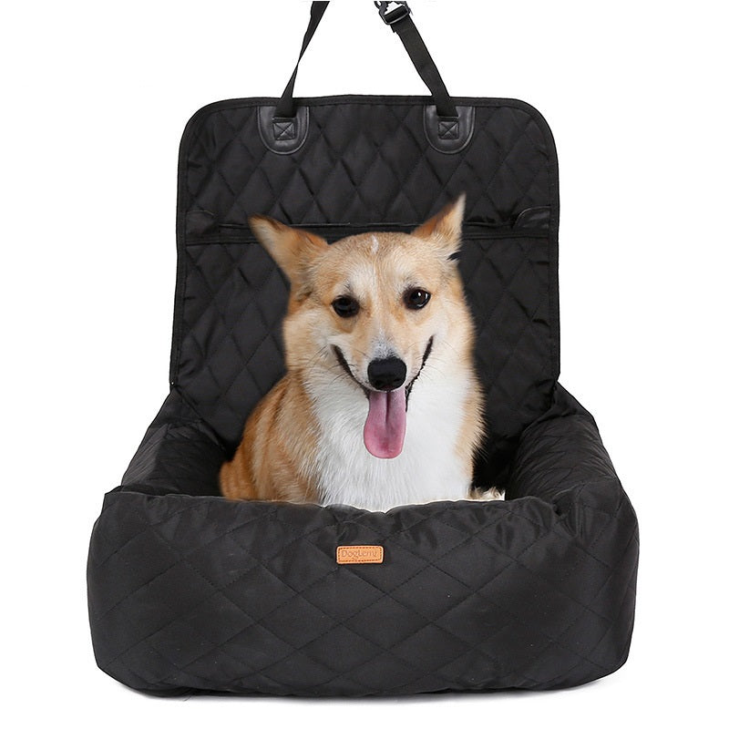 KFX-4775869 Folding Multi-Purpose Pet Dog Carrier with Thickened Seat Pad for Cars and Home