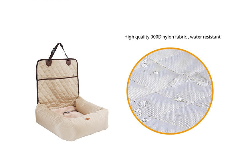 KFX-4775869 Folding Multi-Purpose Pet Dog Carrier with Thickened Seat Pad for Cars and Home