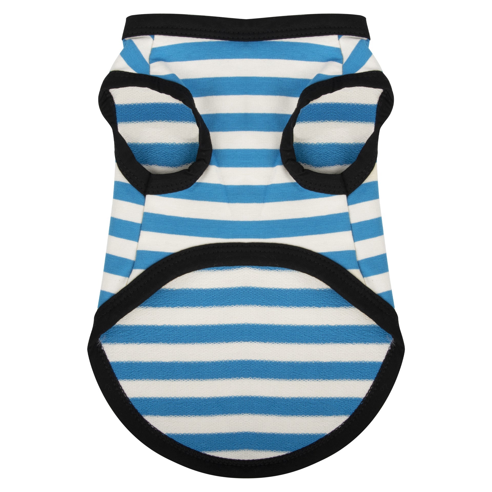 KFX-4779197 Cotton Striped Summer Vest for Dogs - Lightweight and Casual Pet Clothing