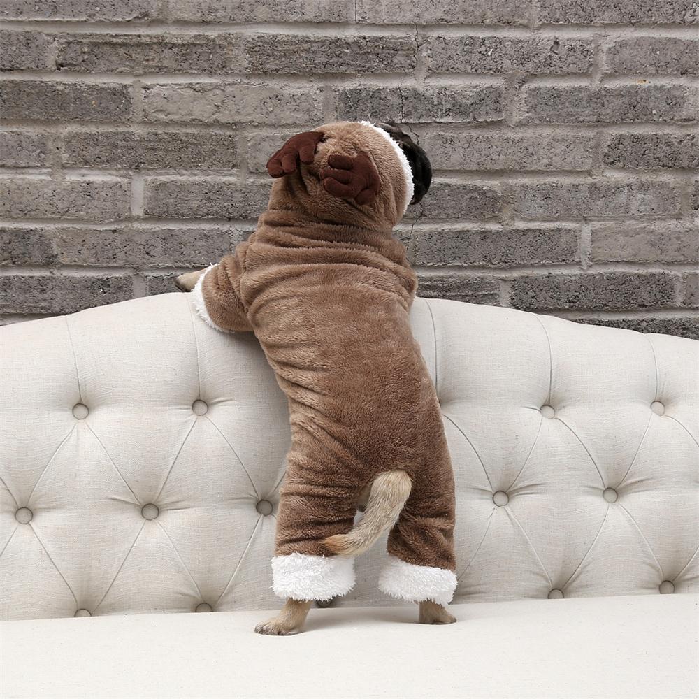 KFX-4783805 Double Padded Casual Dog Clothes in Arctic Velvet for All Breeds