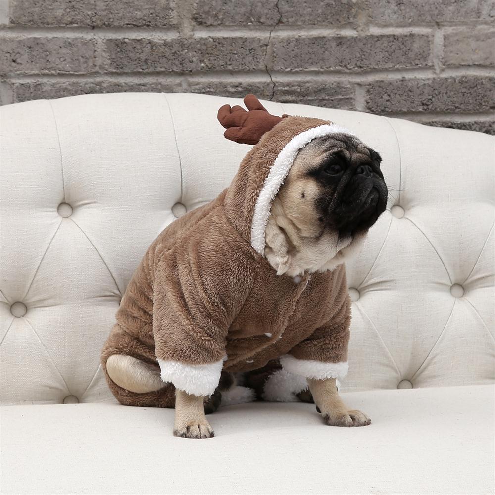 KFX-4783805 Double Padded Casual Dog Clothes in Arctic Velvet for All Breeds