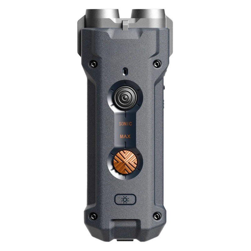 KFX-4784189 High-Power Ultrasonic Dog Repellent Device, 5V ABS Safe Design with Charging Cable & Hanging Rope