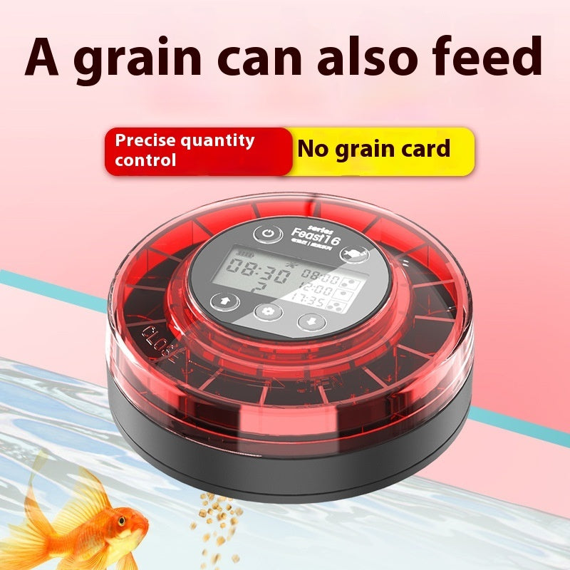 KFX-4785341 Automatic Fish Feeder for Fish Tanks - 100ML Capacity with Precision Timing and Moisture-proof Design
