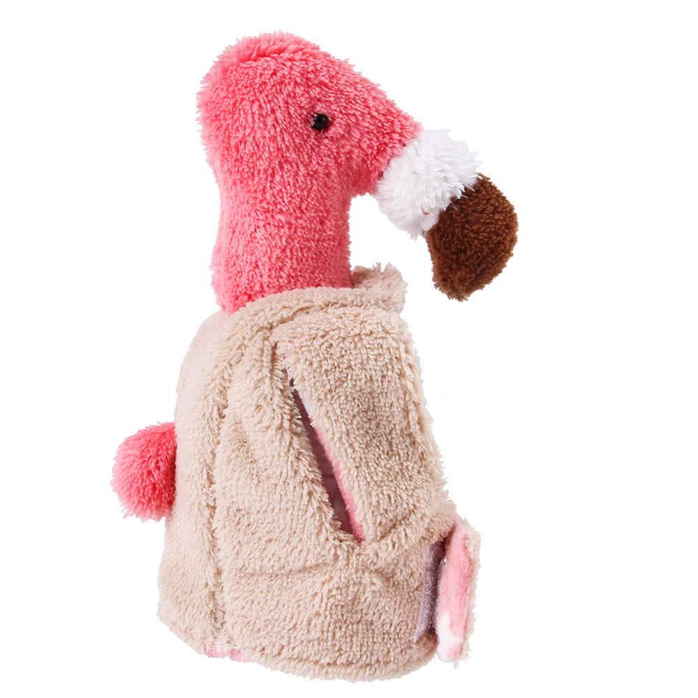 KFX-4811197 Cartoon-Style Warm Hat for Cats and Dogs - Fun Pet Costume Accessory