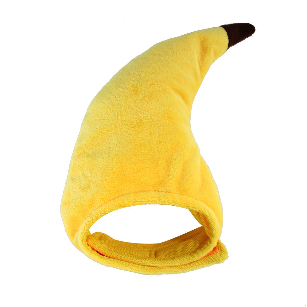 KFX-4811197 Cartoon-Style Warm Hat for Cats and Dogs - Fun Pet Costume Accessory