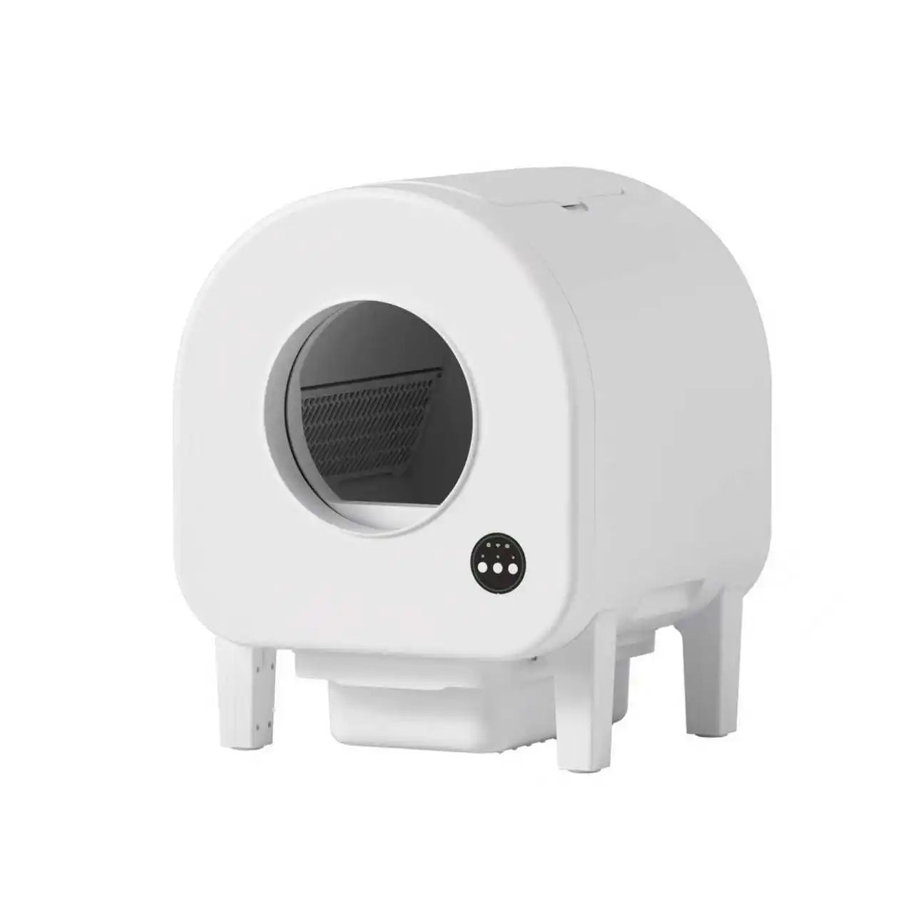 KFX-481555 Automatic Eco-Friendly 68L Cat Litter Box with Odor Control and Easy Clean Features