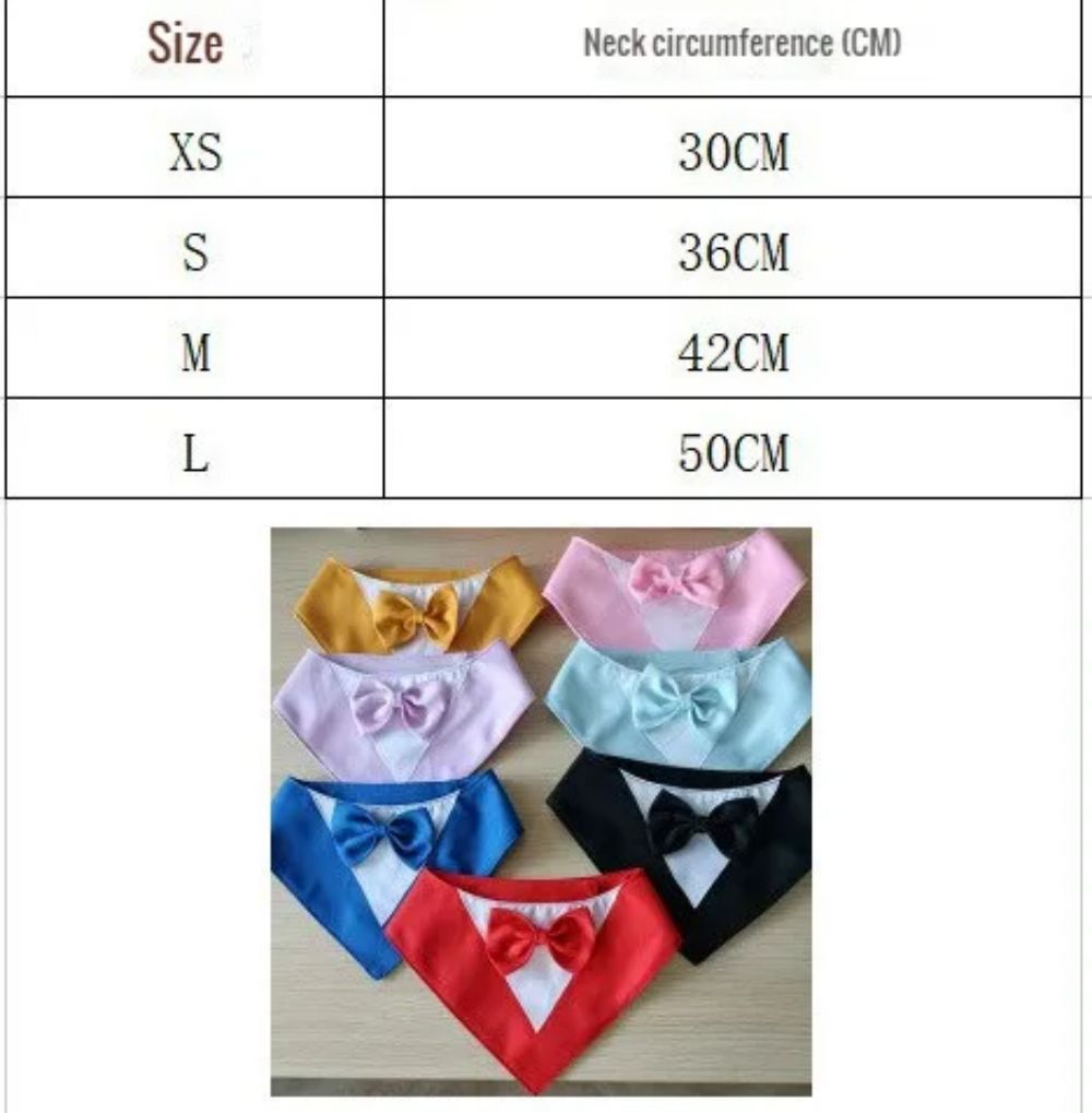 KFX-4819389 Triangle Bib Scarf for Dogs and Cats - Stylish Pet Accessory and Collar Alternative