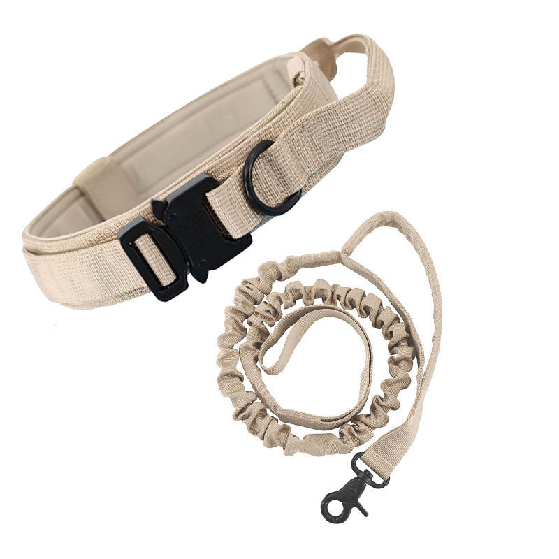 KFX-4821693 Personalized Monochrome Tactical Dog Collar – Durable Nylon, Adjustable Sizes: M, L, XL