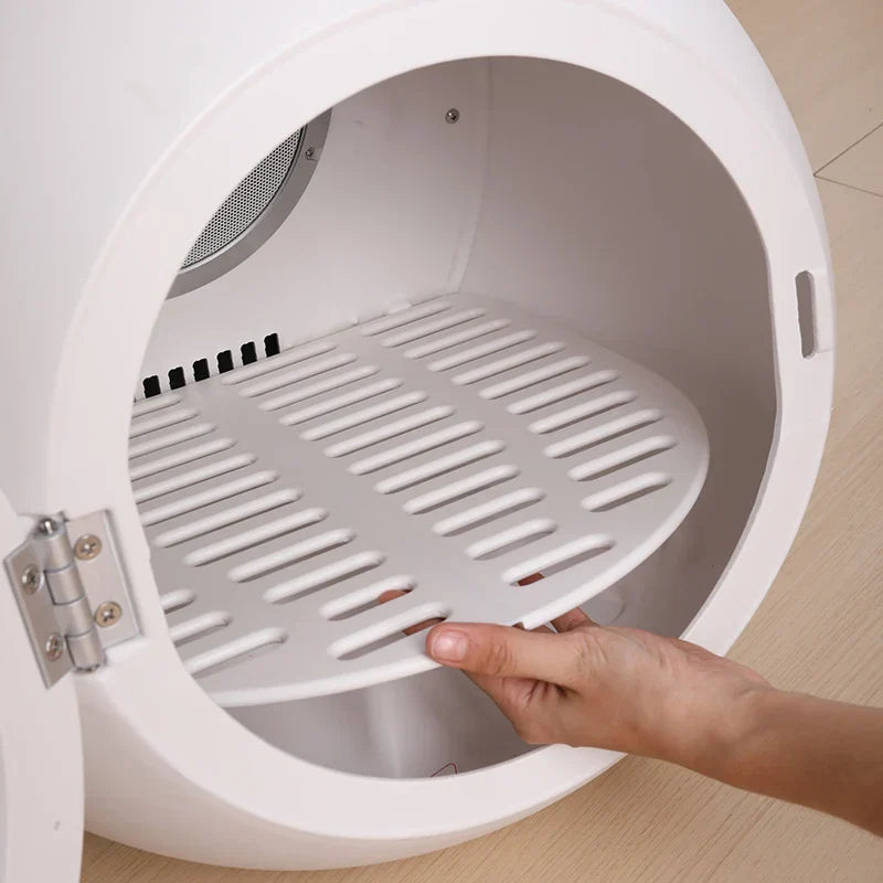 KFX-482515 Eco-Friendly 45L Pet Hair Dryer Box for Cats & Small Dogs - Quiet Fast Drying Indoor Use
