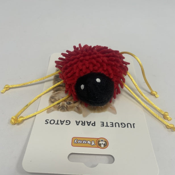 KFX-4833085 Mop Cloth Beetle Cat Toy for Engaging Play and Enrichment
