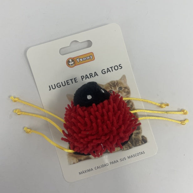 KFX-4833085 Mop Cloth Beetle Cat Toy for Engaging Play and Enrichment