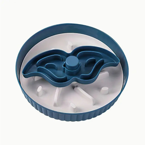 KFX-4848701 Rotating Pet Licking Mat with Anti-Choke Silica Gel Feeding Pad - Multiple Colors Available