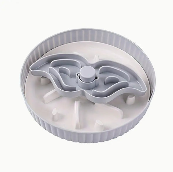 KFX-4848701 Rotating Pet Licking Mat with Anti-Choke Silica Gel Feeding Pad - Multiple Colors Available