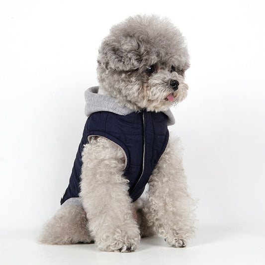 KFX-4855229 Pet Fleece Windproof Cotton-Padded Jacket in Assorted Colors