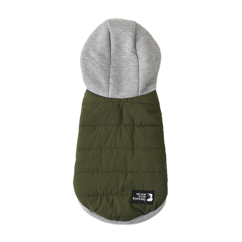 KFX-4855229 Pet Fleece Windproof Cotton-Padded Jacket in Assorted Colors