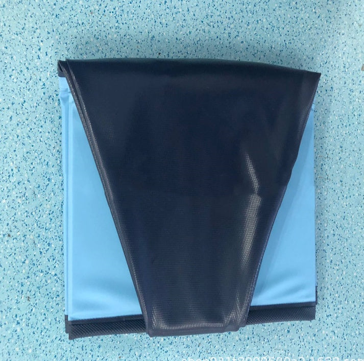 KFX-4858301 Foldable Large Dog Swimming Pool - Portable Dog Bath with Non-Slip Bottom and Quick Drainage