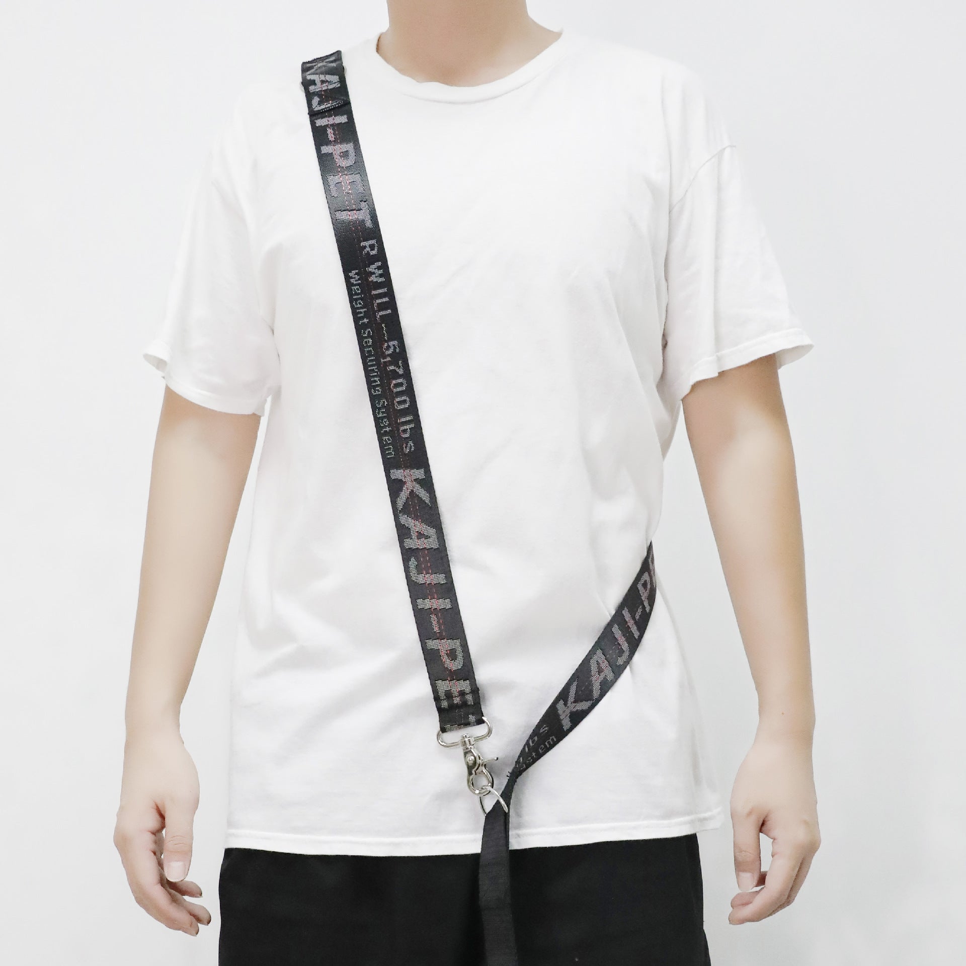 KFX-4865981 Multifunctional Pet Shoulder Belt with Traction Rope - Durable Nylon, Adjustable Length, Various Colors