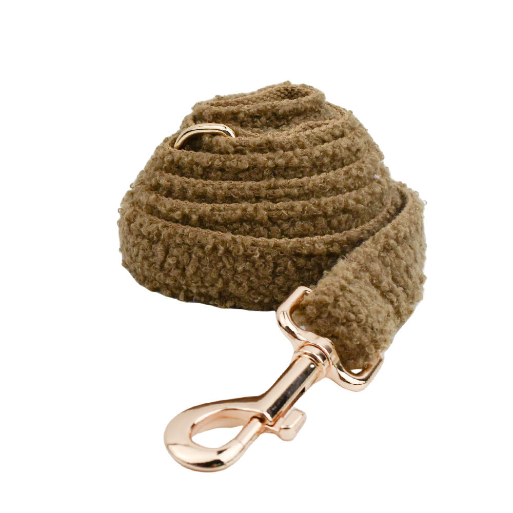 KFX-4867645 Brown Pet Supplies Three-Piece and Four-Piece Rope and Bow Pet Necklet Set