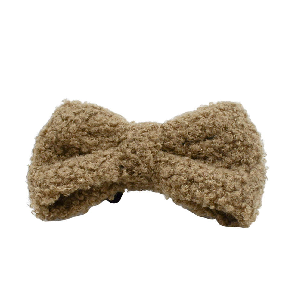 KFX-4867645 Brown Pet Supplies Three-Piece and Four-Piece Rope and Bow Pet Necklet Set