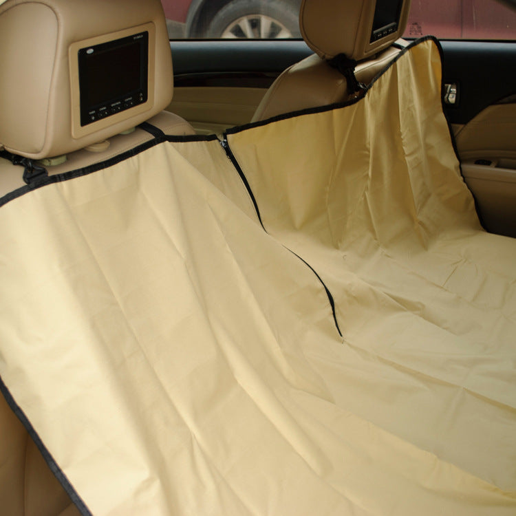 KFX-4868029 Waterproof Anti-Dust Pet Car Mat - Durable Oxford Fabric, 142*142 cm, Suitable for Pets