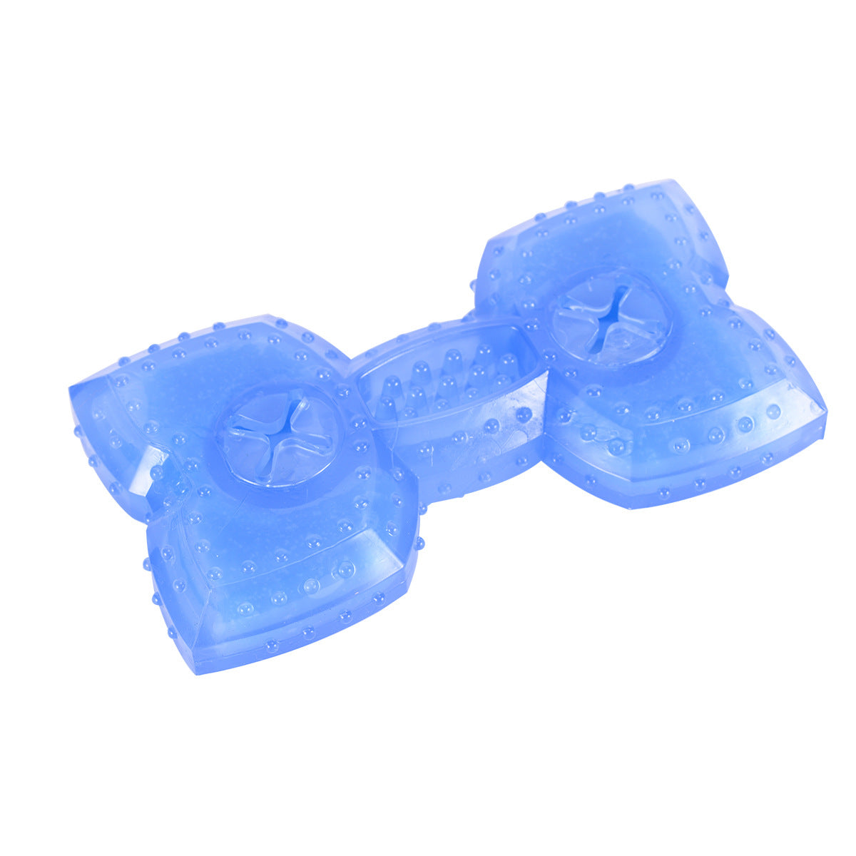 KFX-4873405 Cooling Teether Chew Toy for Dogs - Freezable Non-Toxic Puppy Dental Health Toy